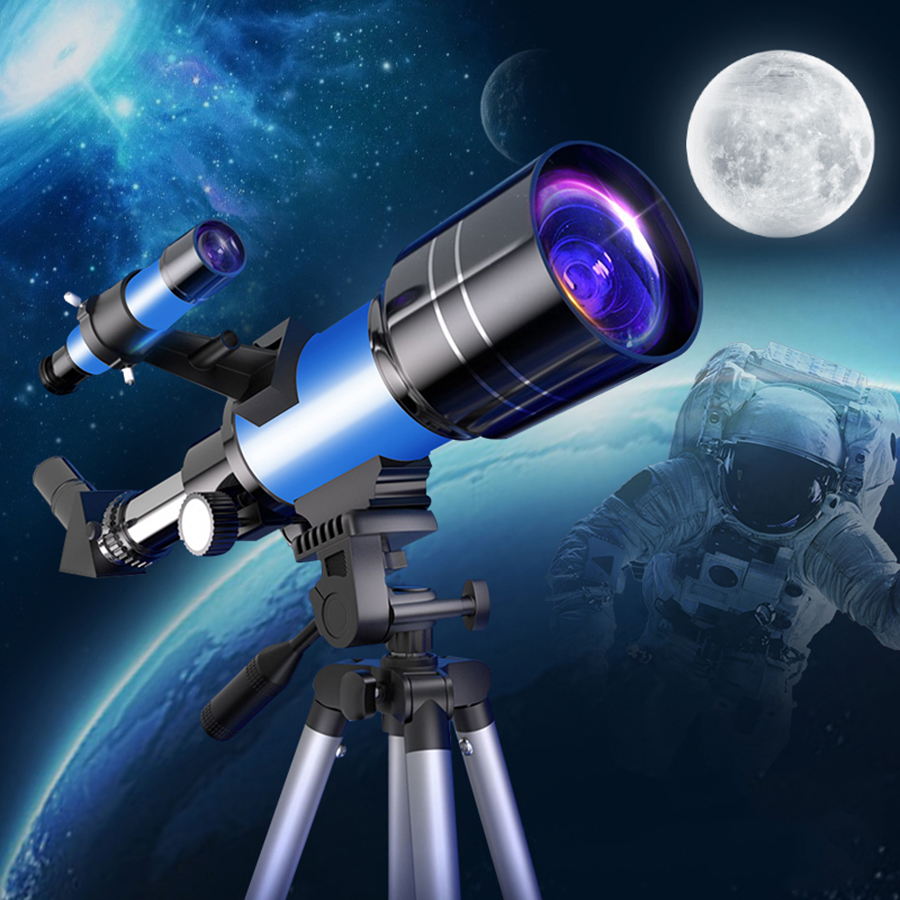 National Geographic Telescope 70Mm - 150X Zoom HD Star Moon Professional