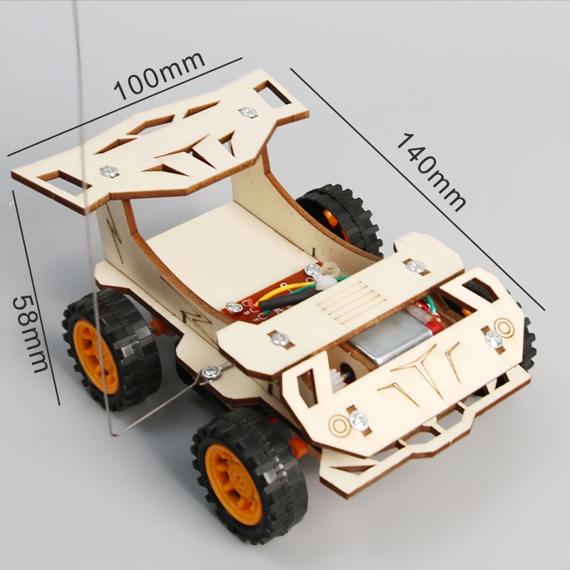 DIY Wooden Remote Control Car  - Science Experiment recension och pris