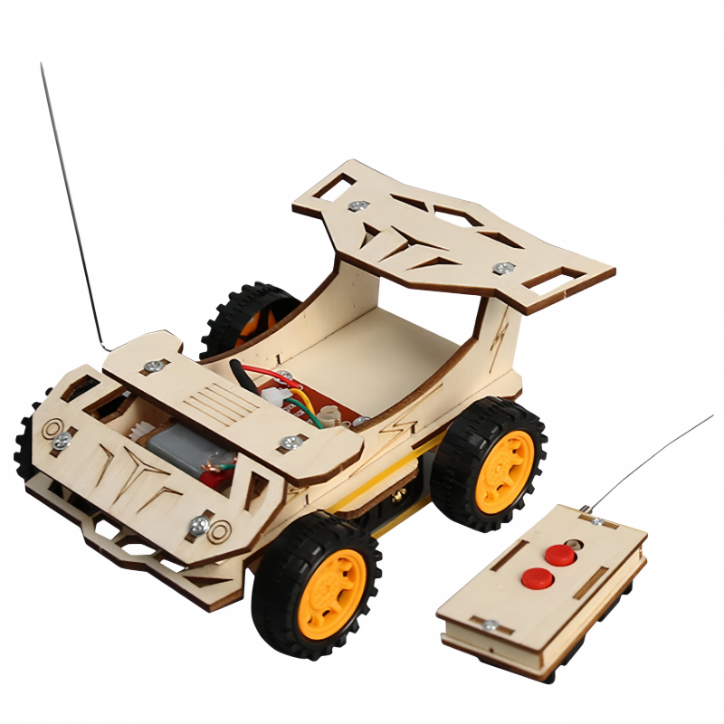 DIY Wooden Remote Control Car  - Science Experiment recension och pris