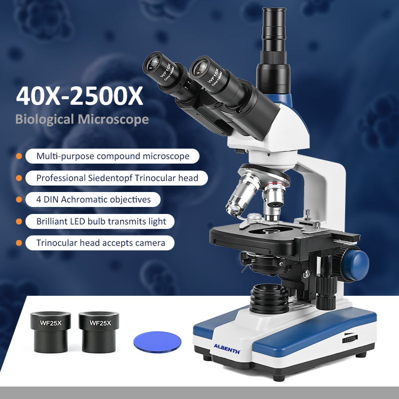 40X-2500X Professional Biologi - Microscope Compound 40X recension och pris
