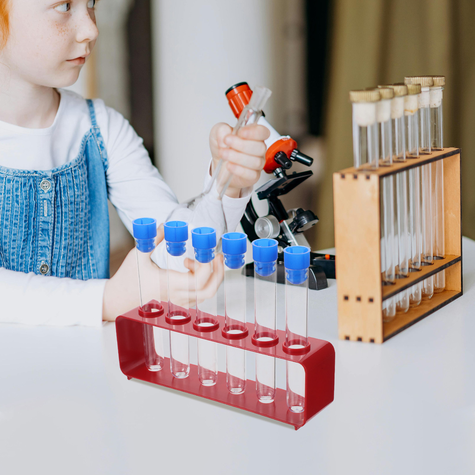 1Set Science Test Tube Clear P - Science Experiment recension och pris
