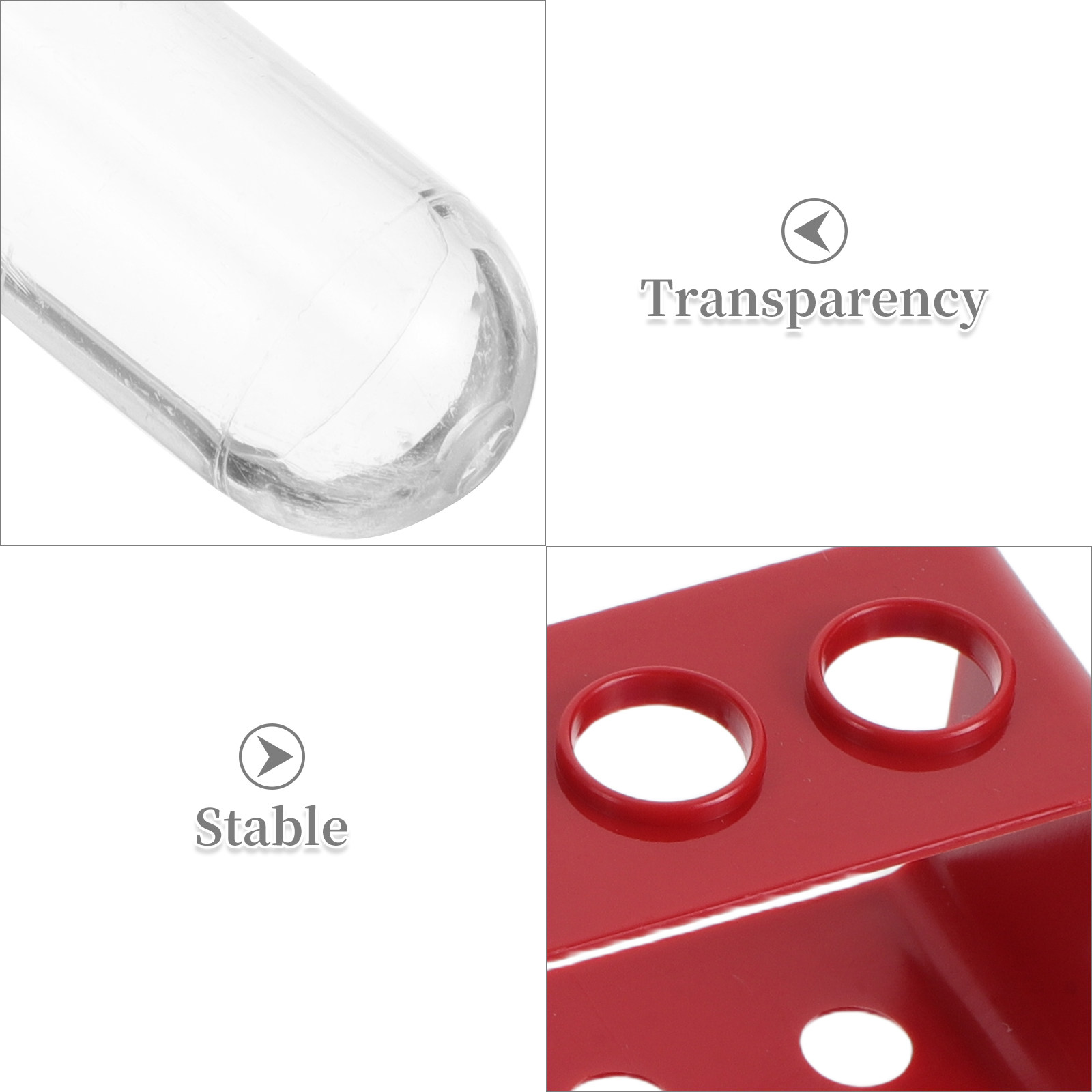 1Set Science Test Tube Clear P - Science Experiment recension och pris