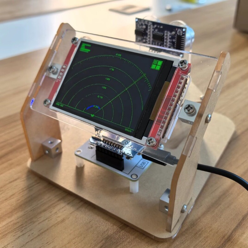 Ultrasonic Radar Scanning Modu - Science Project Toys Making recension och pris