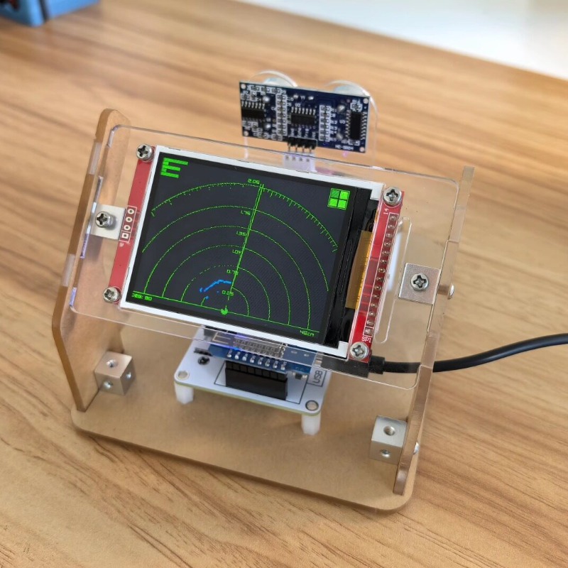 Ultrasonic Radar Scanning Modu - Science Project Toys Making recension och pris