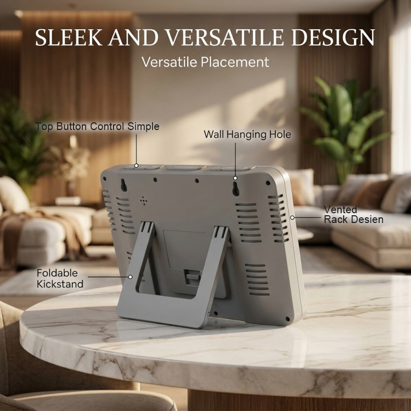 TEPLOM Multifunctional digital - Weather Station Indoor recension och pris