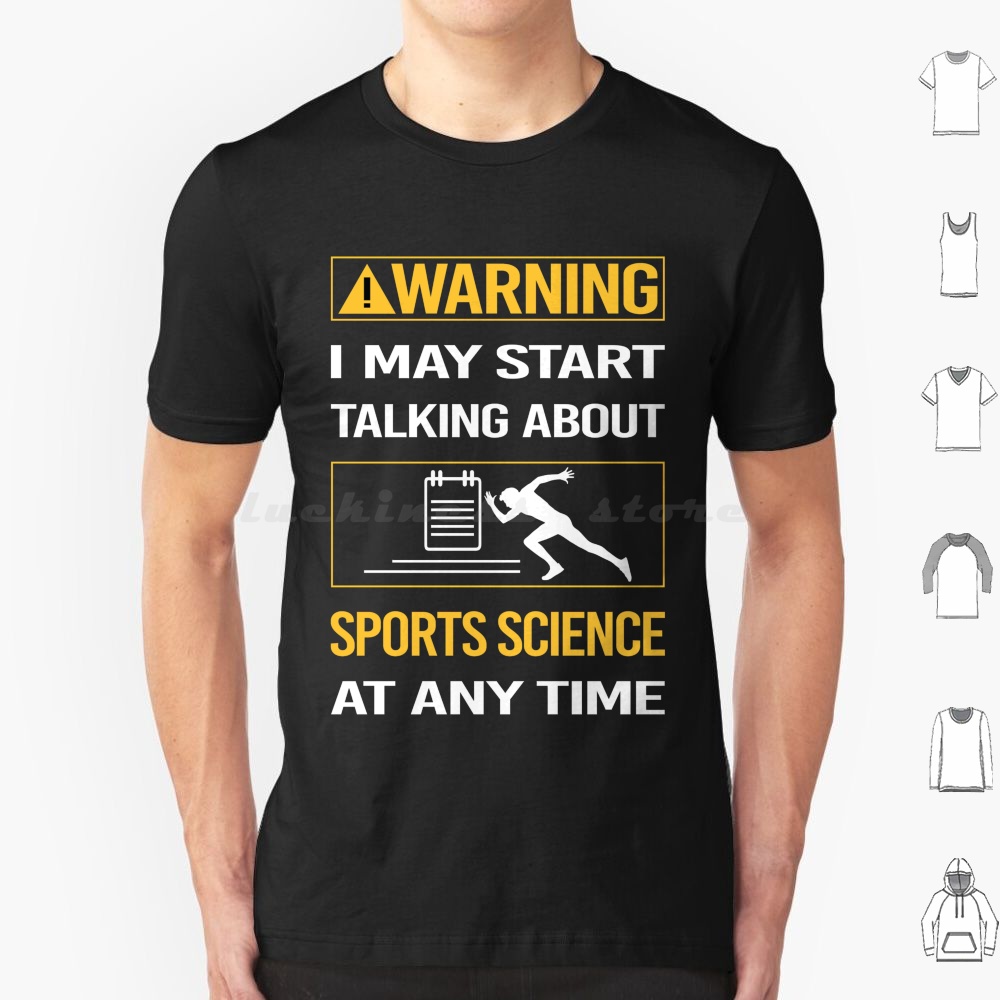 Funny Warning Sports Science T - Science And Hobby recension och pris