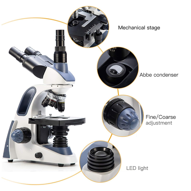 SWIFT SW380T Compound Trinocul - Microscope Compound 40X recension och pris