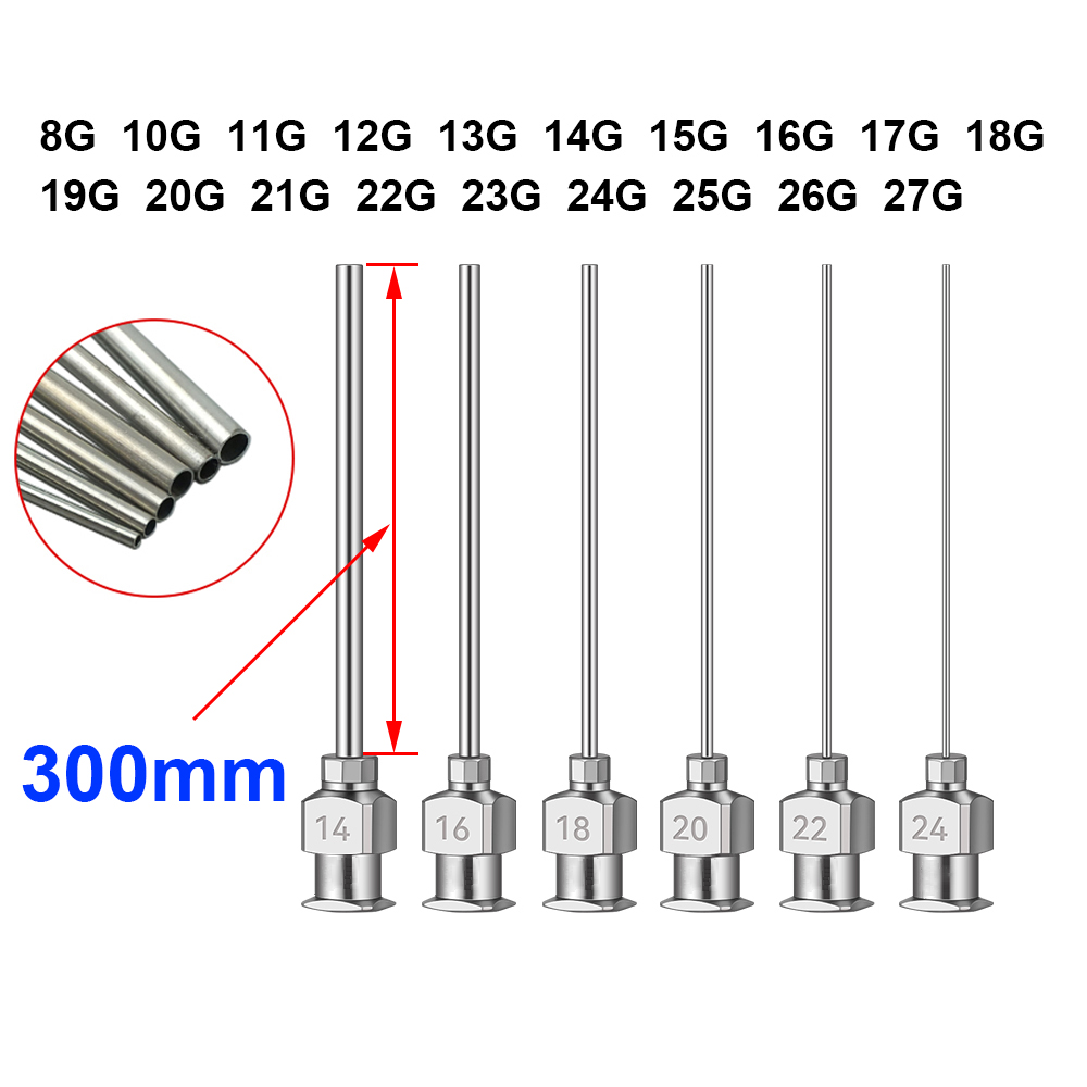 12pcs SUS304 300mm Long Blunt  - Hobby Science Lab recension och pris