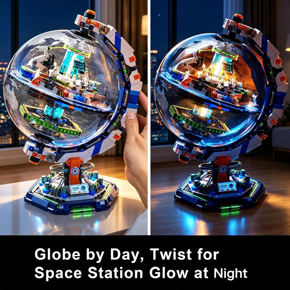 KAVOWORLD 1793pcs Space Statio - Hobby Science Lab recension och pris