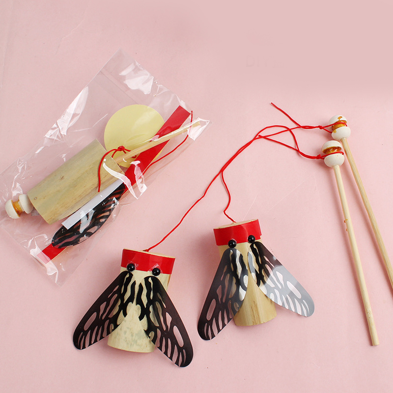 Bamboo Cicada Sound Making Toy - Science Project Toys Making recension och pris